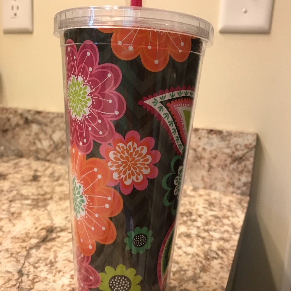 Vera Bradley Travel Tumbler